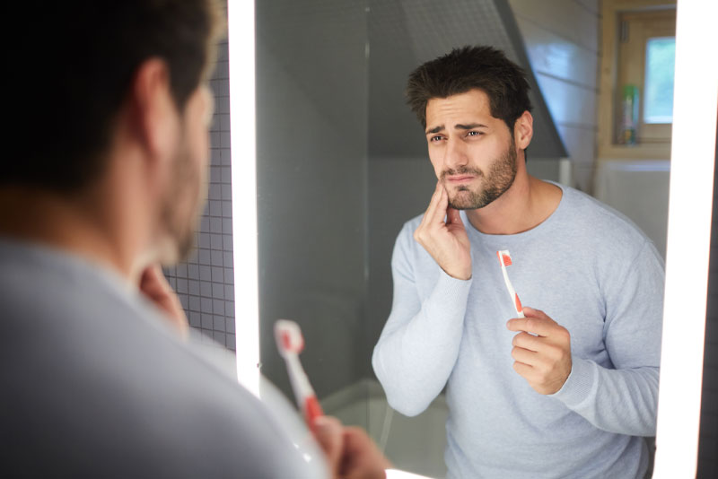 Dental Patient Suffering From Gum Disease Systematic Diseases